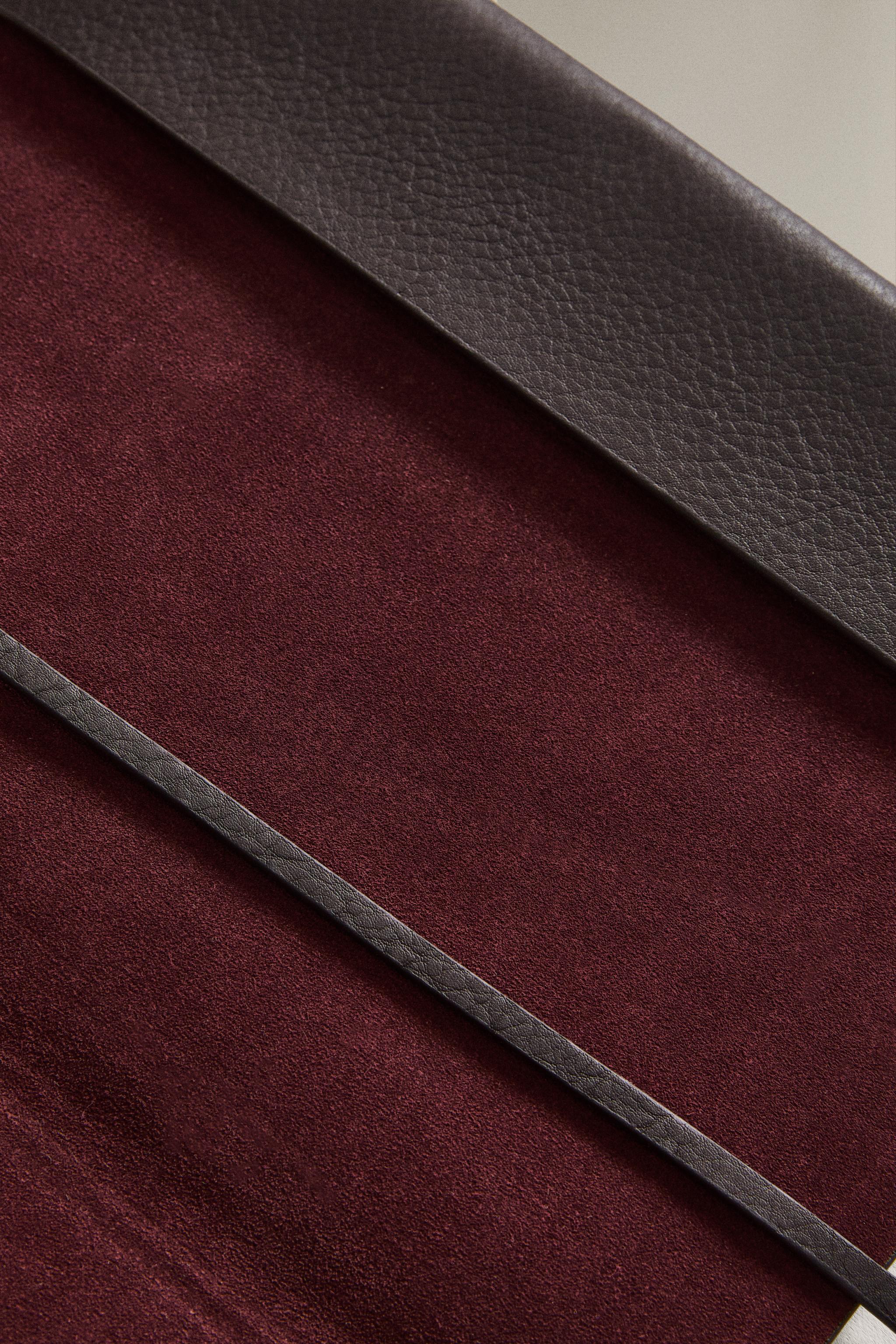 HOUSSE CUIR CAHIER A5